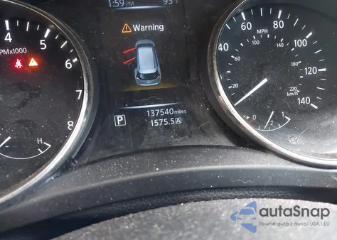 2016 Nissan Rogue Sv z USA, uszkodzony, nr VIN KNMAT2MV9GP620327